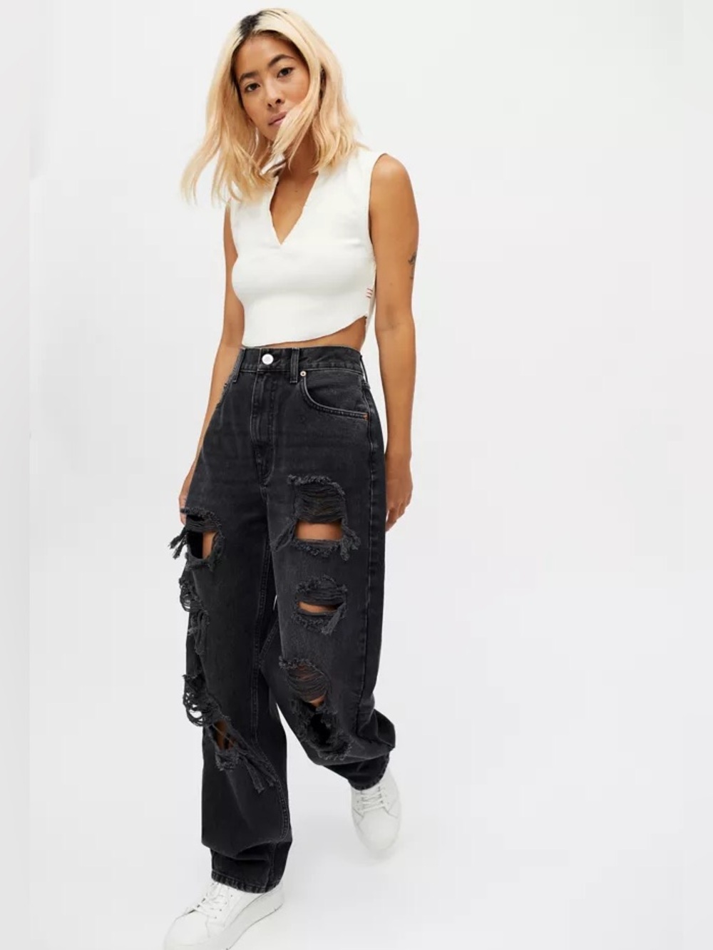 Urban Outfitters BDG Ultra High-Waisted Black Jeans